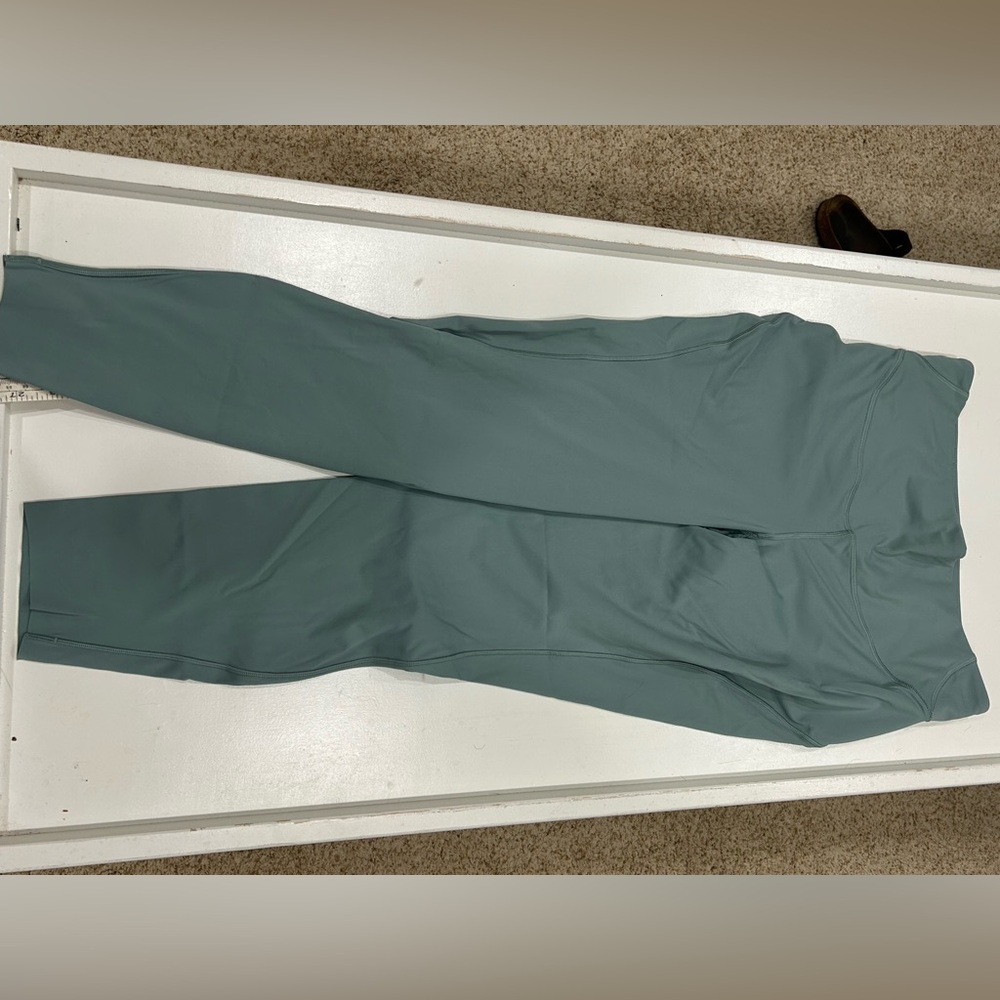 Lululemon Athletica Gray Leggings High-Waisted Stretch